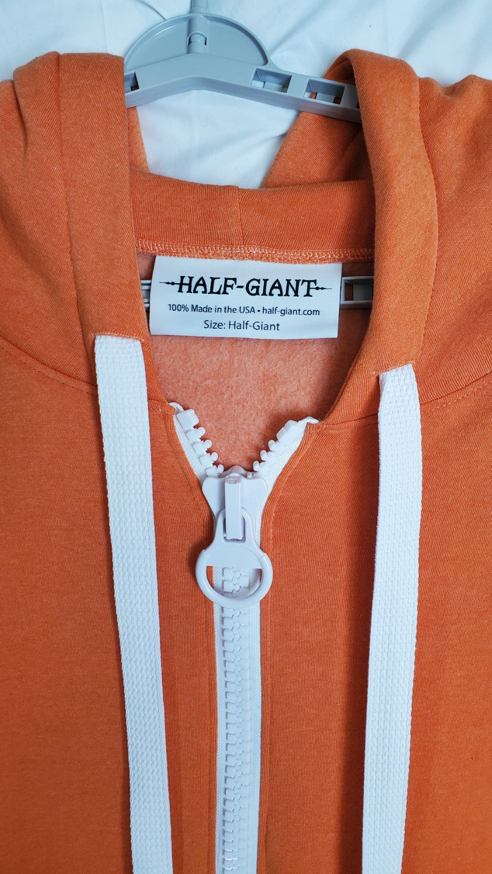 Fireball Orange Half-Giant Hoodie