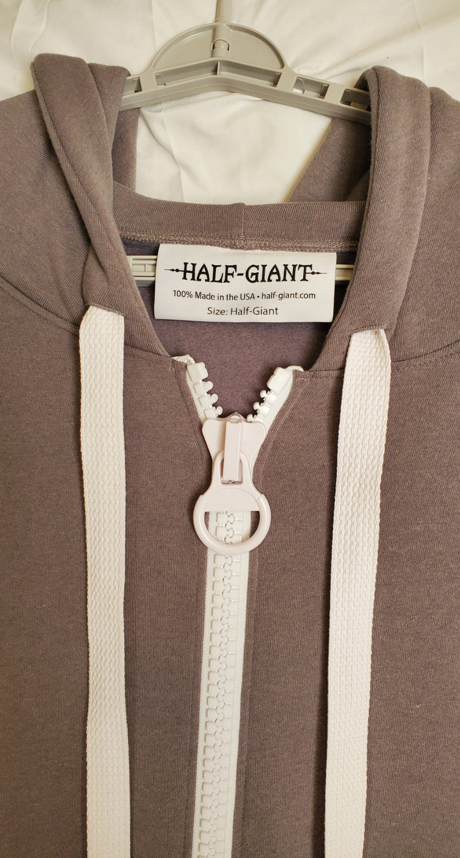 Thundercloud Gray Half-Giant Hoodie