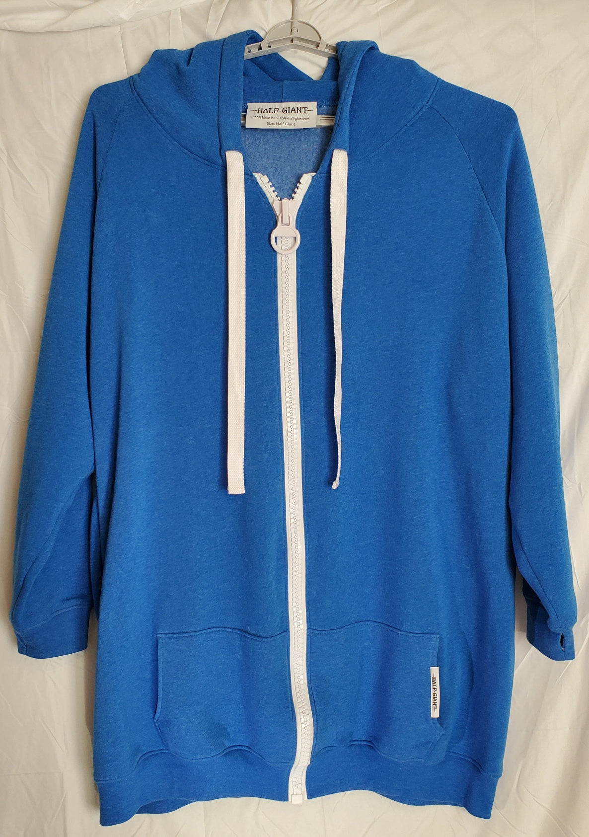 Mana Blue Heathered Half-Giant Hoodie