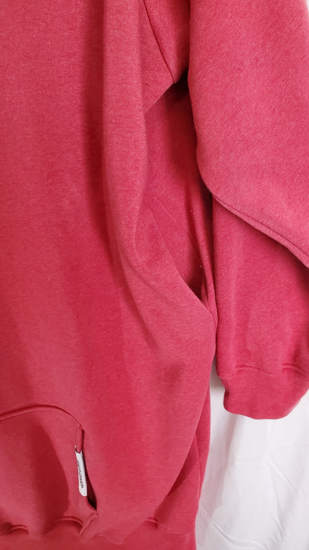 Phoenix Red Heathered Half-Giant Hoodie