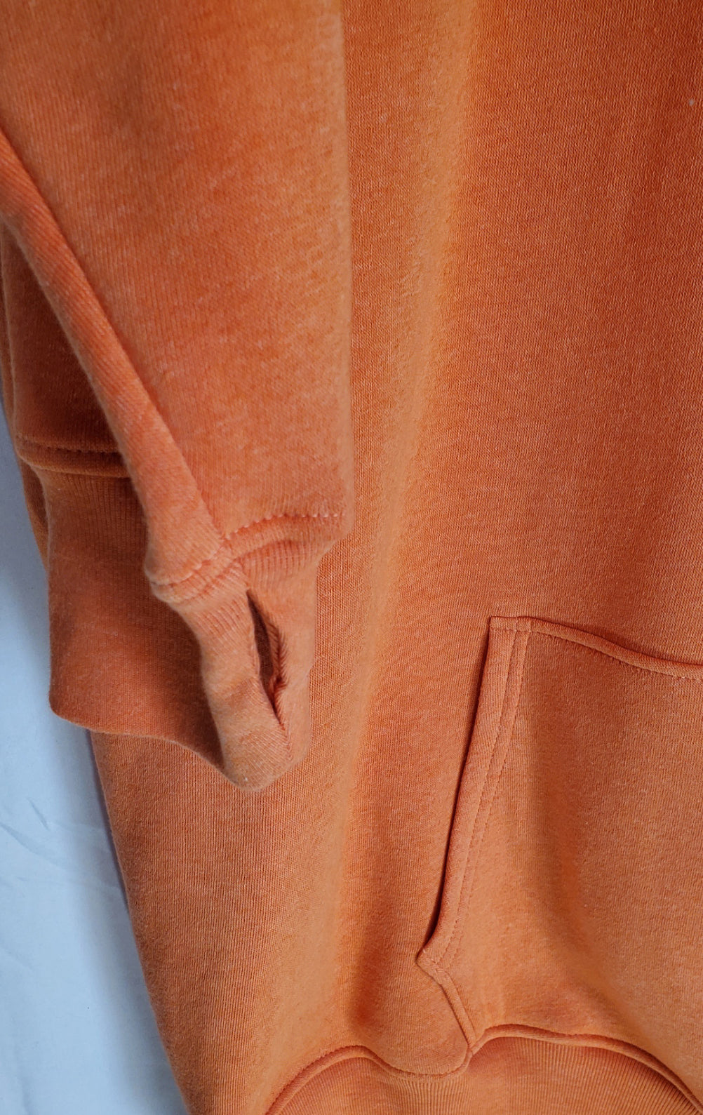 Fireball Orange Heathered Half-Giant Hoodie