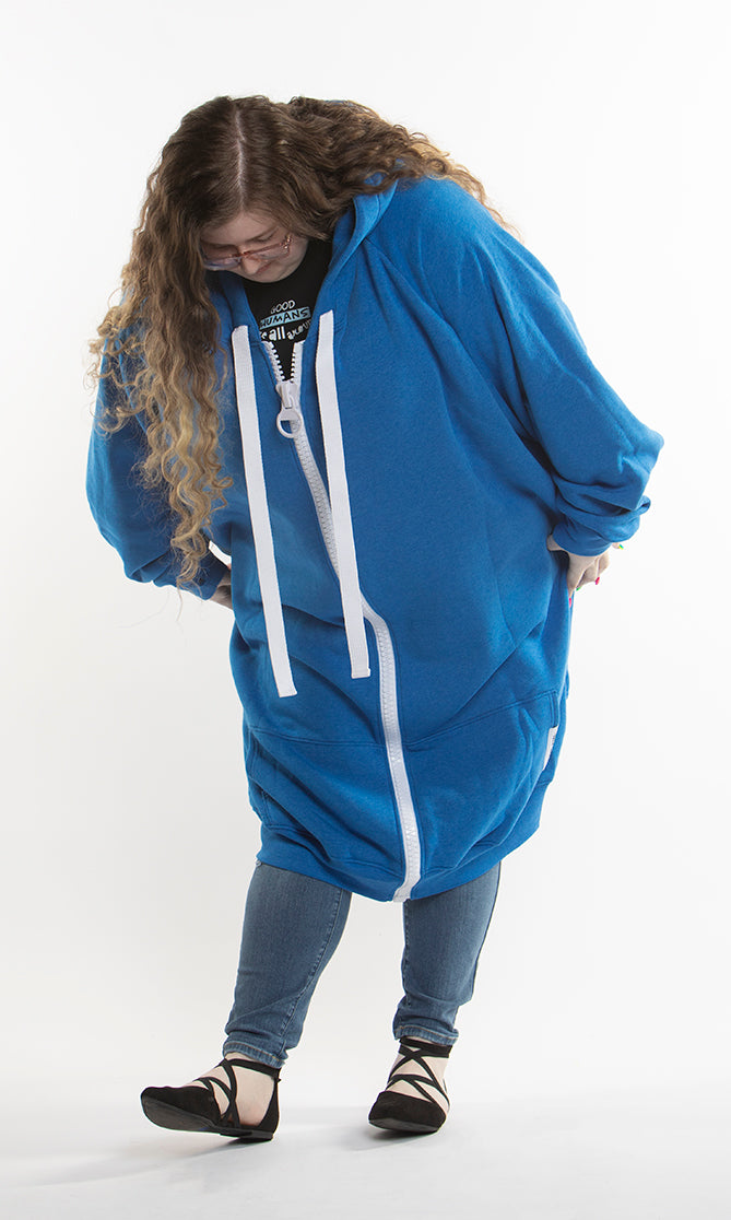 Mana Blue Heathered Half-Giant Hoodie